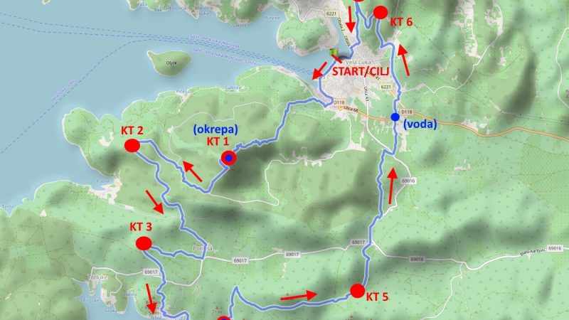Veli Trail – Kontrole i okrepa
